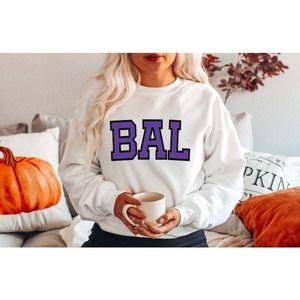 Baltimore Sweatshirt Cute Baltimore Sweatshirt Baltimore Ravens Vintage